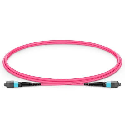 Многомодовый магистральный кабель Om4 Elite MPO, 12 волокон, 1 м (3 фута)