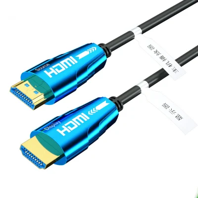 Волоконно-оптический кабель HDMI Aoc 8K60 Гц 4K120 Гц от 1,8 до 100 м позолоченный кабель HDMI 2,1 В